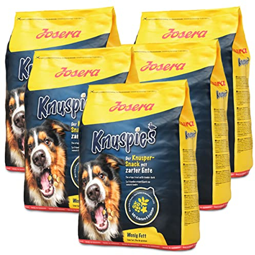 Josera Knuspies | 5X 900g Hundesnack, Leckerli