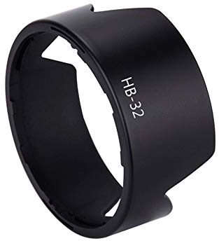 Lens Hood for Nikon 18-140mm f/3.5-5.6G Lens, 18-135mm f/3.5-5.6G Lens, 18-105mm f/3.5-5.6G Lens, 18-70mm f/3.5-4.5G Lens, Replace Nikon HB-32