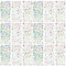 18 Blatt Washi-Aufkleber, farbig, Blattmotiv, selbstklebend, Notizbuch, Basteln, für Scrapbooking, Fotoalbum, selbstklebend, Buch, Album, Tagebuch, Kalender, Dekoration