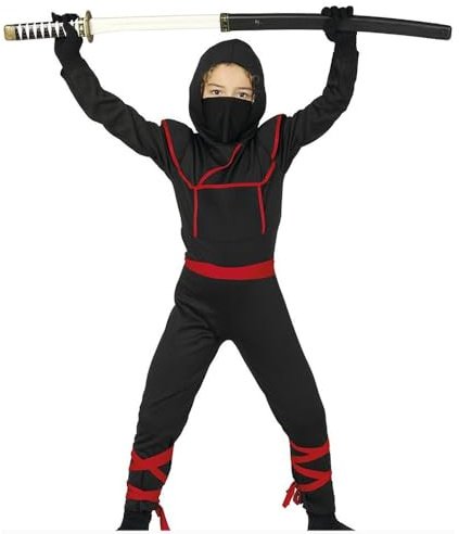 Fiestas Guirca - Ninja Commando Shinobi barn klä upp