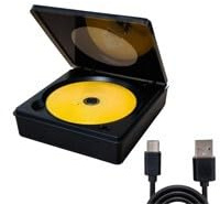 mophrati Lettore DVD esterno con connessione USB, lettore per auto, offre funzionalità avanzate per dispositivi Android, supporto su strada per vari motori di