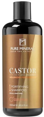 PURE MINERAL - Stärkande Schampo med Ricinolja - 500ml