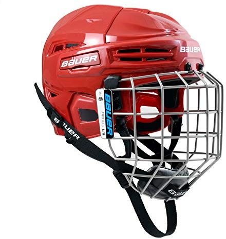 Bauer IMS 5.0 Helm Senior, Größe:M Rot