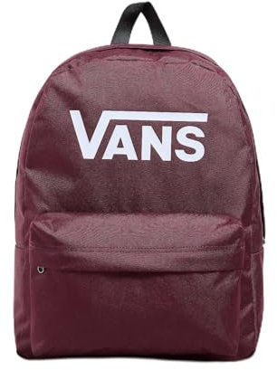 Vans - Old Skool Print Backpack-B, Mochila Unisex, Rojo, One Size - VN000HYCK1O1