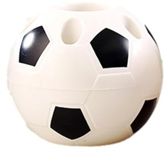 Soporte para bolígrafos de fútbol, organizador de lápices de escritorio, soporte creativo para bolígrafos de fútbol, organizador de lápices multifuncional, caja de almacenamiento de escritorio