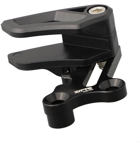Gdfnmogo Guide de chaîne de vélo 26T-36T anneau simple 1 x pour S3 type E faible montage direct, protection en alliage d'aluminium léger pour montagne ()