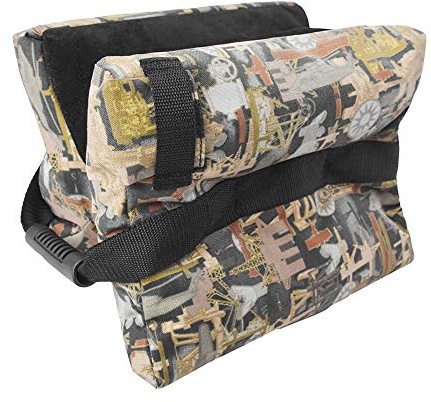 VOBOR Soportes para Armas Resto Bolsa, Apoyo de Arma Banco de Tiro Delantero Trasero, Shooting Bag Bolsa de Arena Portátil para Deportes al Aire Libre