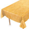 Tischdecke abwaschbar Wachstuch Wachstuchtischdecke Gartentischdecke Leinen-Optik Pflegeleicht Wasserabweisend 200 x 140 cm (Rechteckig) Anthrazit Schnittkante