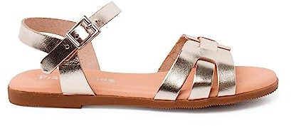 Pisamonas Sandales Pelle Romaine en Cuir pour Femme Et Fille