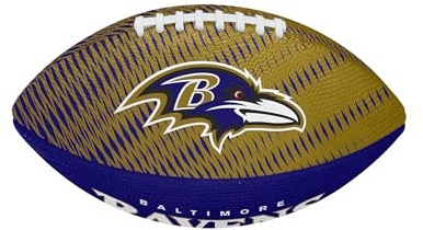 Wilson American Football NFL Team Tailgate, Gummi, Junior, Violett