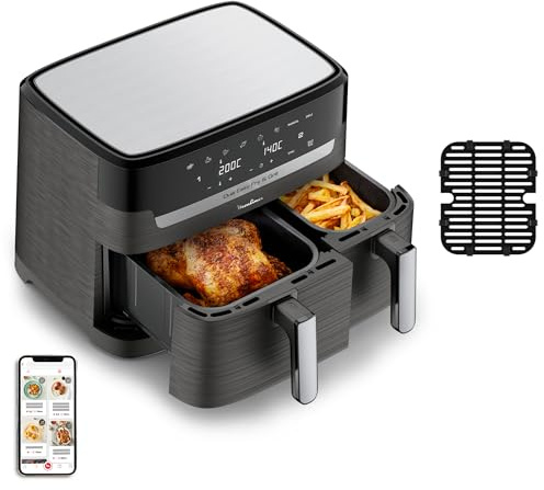 Moulinex Fritteuse ohne Öl, Schwarz, 2450 W, 8 l, 8,3 l