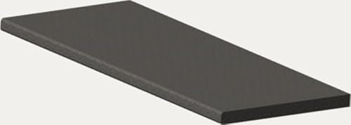 Margelle 60 cm grès cérame 2 cm épaisseur Largeur 25 cm (Gris Anthracite Urban)