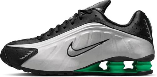 Nike Shox R4 Zapatos de Ocio para Hombre Metallic Silver/Metallic Silve 44.5