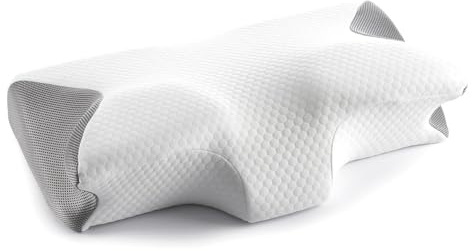 InnovaGoods® Viskoelastisk nackkudde med ergonomisk kontur Conforti, kudde med nackstöd, nack- och nackkudde lindring, vila, avslappning och välbefinnande.