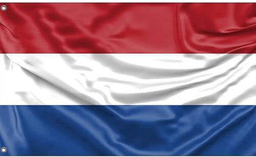 Bandiera dei Paesi Bassi | Stampa dal design unico | Made in EU (90 x 150 cm)