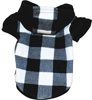 Generisch Hunde-Wintermantel Entendaunenjacke für kleine mittelgroße Hunde verdicken Hundemantel Windjacke Welpen-Winterkleidung für kaltes Wetter Snowday Wasserfeste Mäntel für Tiere (Black, XL)