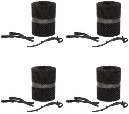 EKNA Protector de hojas para canalones, 24 m x 15 cm, filtro de plástico, resistente a la intemperie (incluye 60 grapas de montaje)