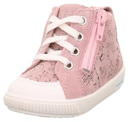 Superfit Moppy Chaussures d'apprentissage, Rose Blanc 5500, 25 EU