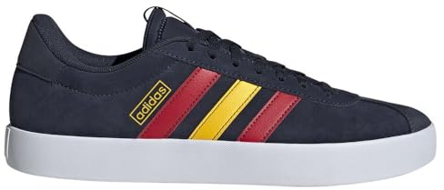 adidas VL Court 3.0 Shoes Schuhe, Legend Ink/Better Scarlet/Bold Gold, 42 2/3 EU