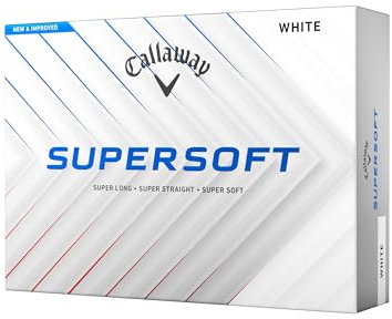 Callaway Golf Supersoft Golfball 2025, Weiß