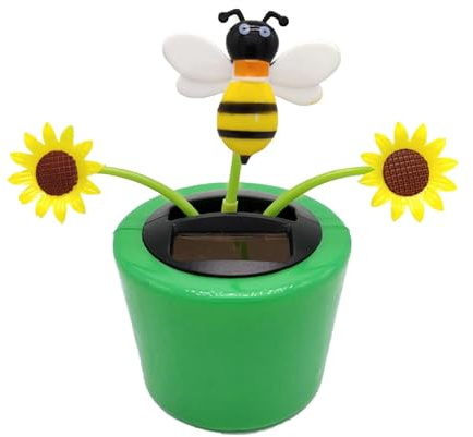 Zuasdvnk Glückliche tanzende Solarblume – Armaturenbrett-Spielzeug für Auto, solarbetrieben, Dancing Flowers | Armaturenbrett-Dekoration für mit Solarenergie, Auto-Ornamente mit Kopf