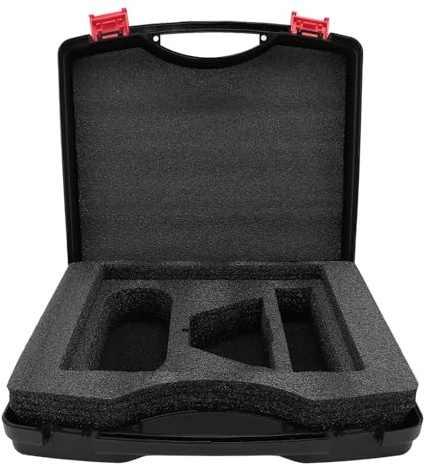 ANKROYU Custodia da viaggio per satellite resistente Custodia protettiva in ABS con guscio rigido per accessori per cavo parabolico adattatore satellitare Viaggi in da campeggio 1