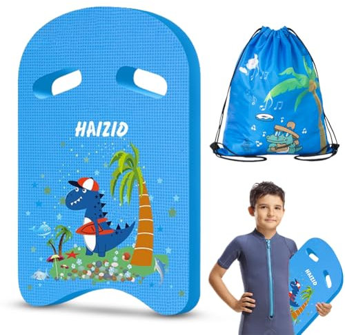 Tavoletta Nuoto per Bambini e Adulti, Tavoletta Mare con Sacca Mare Allenamento Kickboard con Manici, Nuoto Accessori Piscina per Esercizi di Nuoto e Allenamento (blu)