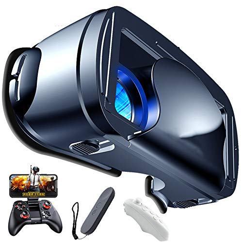 CYLZRCl New VR glasses 120°view full screen VR 3D virtual reality glasses All-in-one Blu-ray Smart Helmet 4-7 inch smartphone can be used