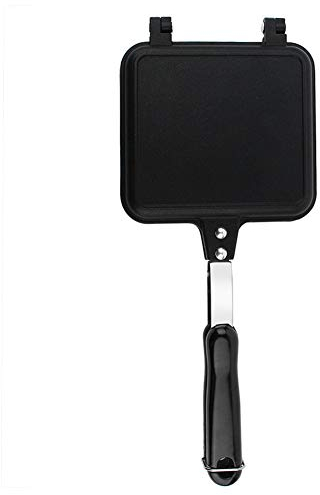 Ejoyous Grille-Pain à Sandwich pour Cuisinière, Poêle à Sandwich Carrée, Poêle à Frire Antiadhésive Double Face, Poêle à Panini, Poêle à Crêpes, pour Frire les œufs, les Crêpes, le Pain