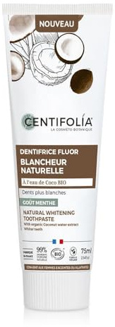 Dentifrice Fluor Blancheur 75ml Naturelle Centifolia