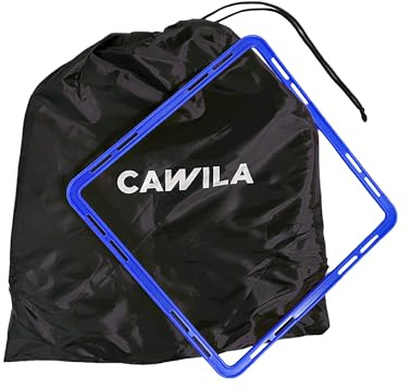 Cawila Lot de 6 carrés de coordination - Jaune - Taille unique