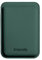 Friendly License - Tarjetero Universal - Hecho de Cuero Sintético - Color Verde Perenne - Compatible con Todos los Modelos de Smartphones - Resistente a Arañazos y Desgaste - Tacto Suave Mate