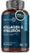 Collagene Marino con Acido Ialuronico, in Peptidi Titagen di Collagene Idrolizzato, Tipo 1 e 3, Advanced, con Vitamina C, Coenzima Q10 e Zinco, Senza Magnesio Stearato né Glutine, 1200mg, 120 Capsule