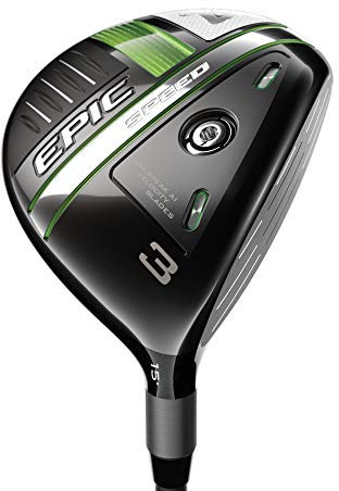 Callaway Herren Epic Speed Fairway-Holz und Schlägerhaube, schwarz