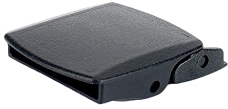 Sharplace Herren Ratsche Gürtelschnalle Schiebeschnalle für 38mm Ledergürtel, Ersatz-Ratschen-Schiebeschnalle, Automatikschließe für Herren Business Kleidung Anzug Jeans, Schwarz