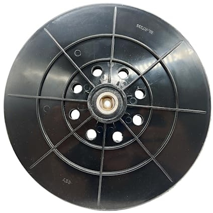 FEIHU Recambio Disco de lijadora, Disco de esmerillado Plato de soporte,Lijadora de cubiertas, Disco de lija de 225mm para Einhell TC-DW 225, TE-DW225, BT-SG 710 X