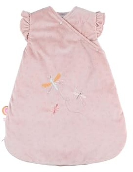 Noukie's - Gigoteuse bébé Hiver 0-3 Mois 50 cm - TOG 2 à 3,5 - Fermeture Zippée - Polyester/Coton - Rose Louli