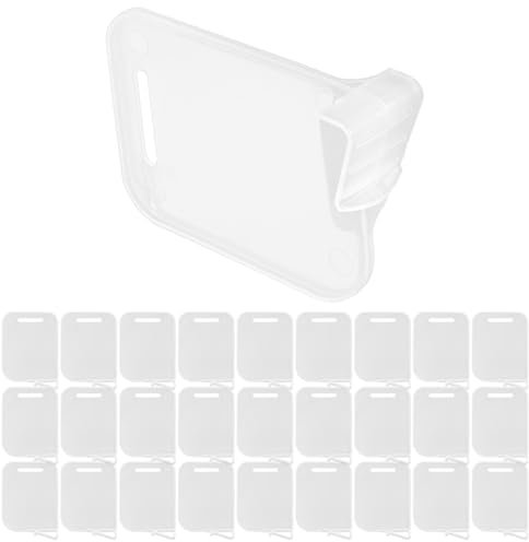 Homoyoyo Divisori in Plastica Per Frigorifero 40 Pezzi, Separatori Rimovibili Per Porta Laterale, Divisori Multifunzione Per Congelatore Domestico, Organizzatore Ordine Bottiglie e Condimenti