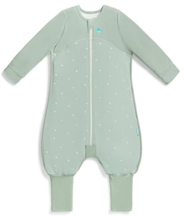 Love To Dream Schlafanzug 1,5T Stretch-Baumwollfleece Twigs Haferflocken 12–24M