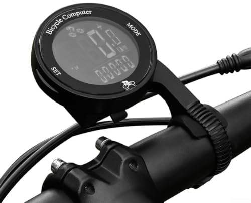 Gdfnmogo Velocímetro inteligente de bicicleta impermeable GPS Ciclo Computadora con pantalla retroiluminada, para bicicleta de carretera y montaña al aire libre Ciclismo Electrónica (negro)