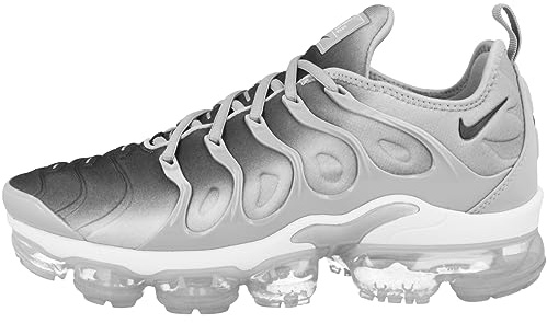 Nike Air Vapormax Plus Sportschuhe für Herren, wolfgrau/schwarz/weiß 924453 007, 42 EU