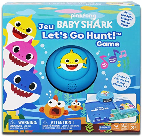 Baby Shark - Let's Go Hunt - Kinderspiel mit Musik für 2-6 Spieler ab 3 Jahren