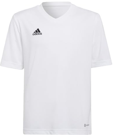 adidas Entrada 22 Jersey T-Shirt, Blanco, 152 Unisex niños