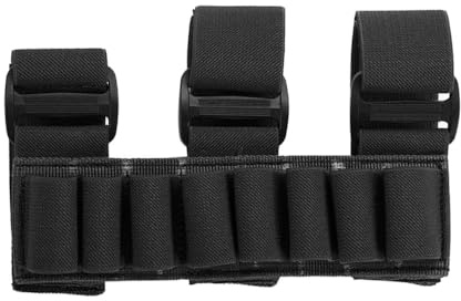 Bolsa para Cartuchos de Escopeta, Bolsa para el Brazo, Bolsa Multifuncional para Escopeta, Bolsa Ajustable para Cartuchos Molle para Caza al Aire Libre