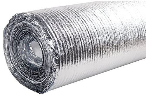 HARICSET Isolamento Anticalpestio Sottopavimento per Laminato Spessore 2 mm di Isolamento Acustico da Calpestio Isolamento del Pavimento per Parquet Laminato(Size:1 * 25m)