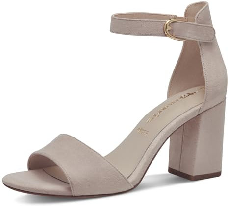 Tamaris Sandalette Damen Vegan Elegant beige,EU 42
