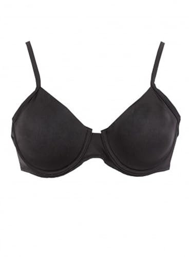 Infiore Reggiseno Sfoderato in Microfibra, Coppa B, Preformato con Ferretto 2003 (IT, Taglia della Coppa & Taglia della Fascia, B, 6, Nero)