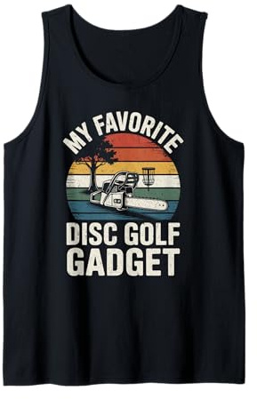 Blague sur Le Disc-Golf Mon Gadget de Disc-Golf préféré Débardeur