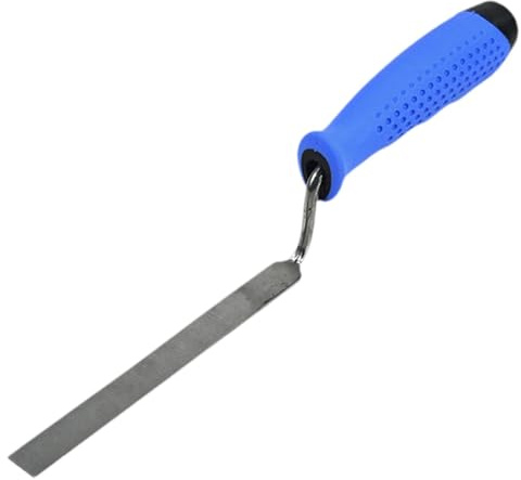 CoudarTitie Cazzuola per Stuccatura con Manico, per Muratura, Facile Manutenzione E Pulizia, Robusto Strumento Manuale Multifunzionale per L'edilizia, Larghezza 15.8 Mm