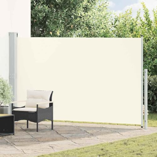 Sophrelle Toldo Lateral retráctil de jardín Crema 180x300 cm Crema,313400